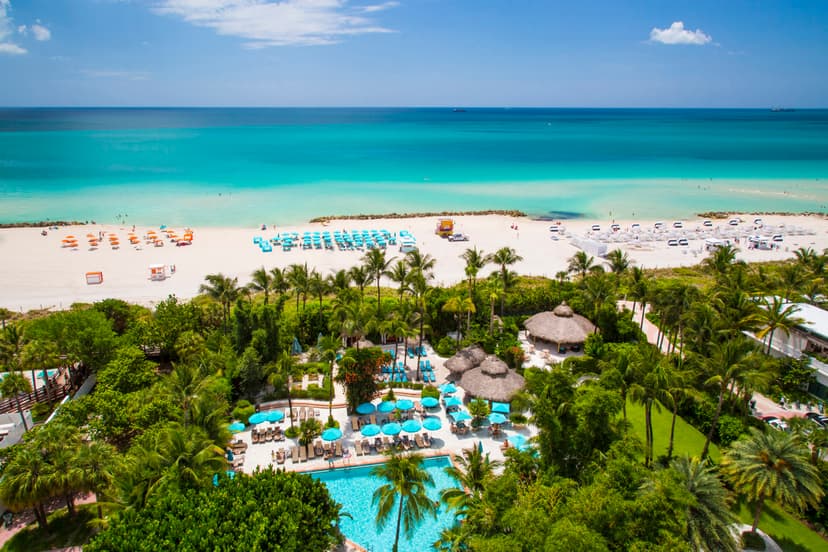 Circa 39 Hotel in Miami — Colorful Mid-Beach boutique hotel across from the sand