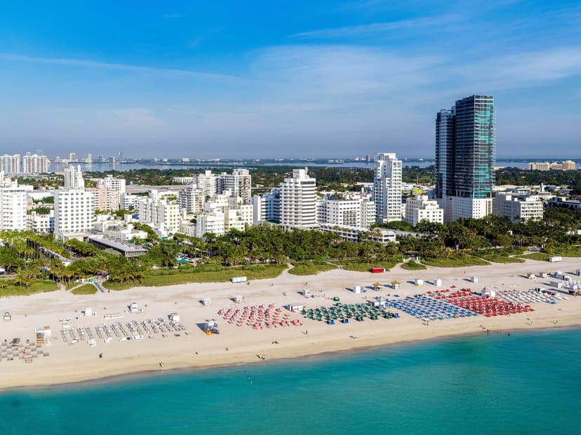 Grand Beach Hotel Surfside in Miami — Surfside beachfront hotel with suite-style rooms and rooftop pools